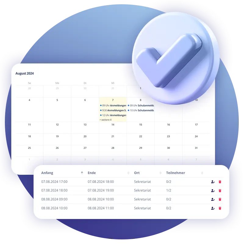 Kalender Screenshots | LiA